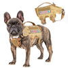 Hypalon Tactical Breathable No Pull Dog Harness Adjustable 