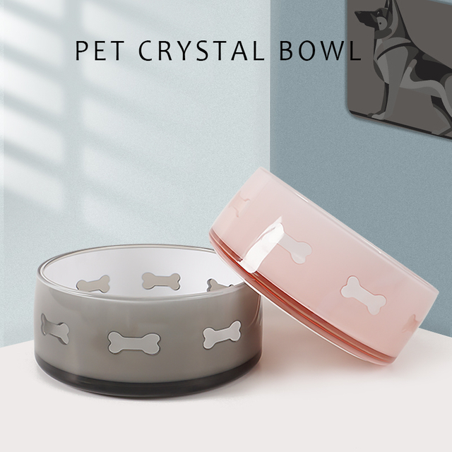 Crystal Plastic Anti-hot Dog Bowl