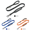 Reflective Elastic Band Dog Lead Leash with Pet Seat Belt Buckle And Plastic Comfortable Handle