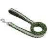 Reflective Strap Nylon Dog Collar And Leash Set with Plastic Buckle