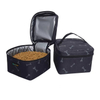 Waterproof Travel Pet Dog Tote Bag with Treat Pouches Suitcase Luggage Dog Bowls