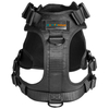 Army Style Tactical Dog Harness for Outdoor Activities with EVA Padded 800D Oxford Waterproof