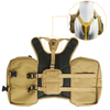 Tactical Drawing Adjuster Oxford Dog Harness with Bags
