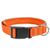 Thick Neoprene Padded Nylon Pet Dog Collar with Reflective Straps