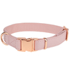 Luxury Cute Micro-fiber Leather Pet Dog Collar