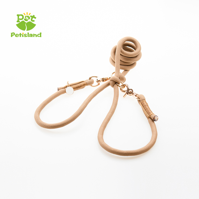 Petisland Woven Multi-Use Pet Dog Leash Nylon Rope Design Lead