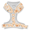 Neoprene Customized Pattern Dog Harness with Breathable Mesh