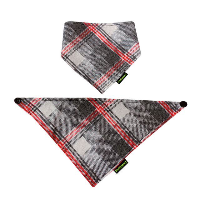 Cotton Pet Dog Bandana with Buckle