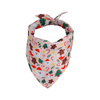 Festival Theme Pattern OEM Customized Polyester Soft Dog Bandana for Christmas