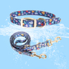 Customized OEM Pattern PVC TPU Pet Dog Collar Leash Set for Outdoor
