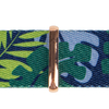 Laser Name Contact on Metal Buckle Polyester Dog Collar with OEM Pattern