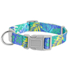 OEM Pattern Polyester Pet Dog Collar with Plastic Buckle