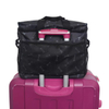 Waterproof Travel Pet Dog Tote Bag with Treat Pouches Suitcase Luggage Dog Bowls