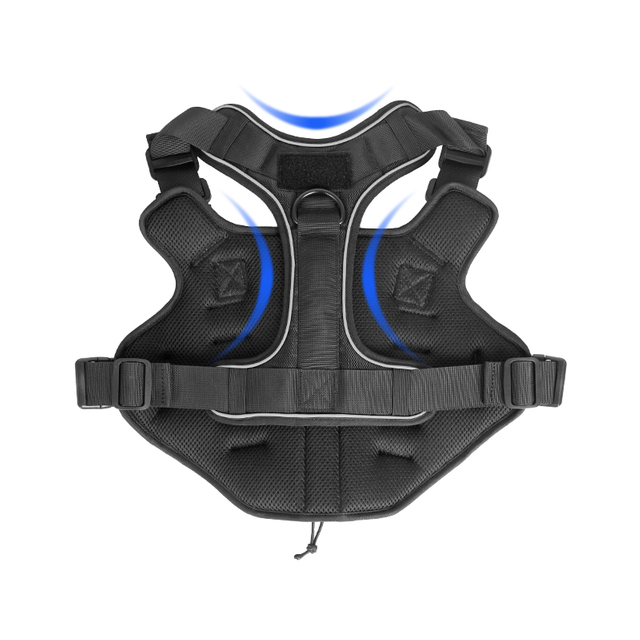 New Tactical OEM Dog Harness with EVA Padded Drawing Adjustment