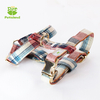 Luxury Comfortable H Shape Pure Cotton Dog Harness With Golden Accessories