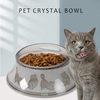 Crystal Anti-slip Pet Cat And Dog Bowl