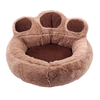 Velvet Cloth Surface Pet Dog Bed With Cotton Inside