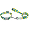 OEM Pattern Polyester Smooth Surface Dog Collar Leash Set