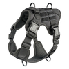 Plastic Buckle Tactical Dog Harness with 800D Oxford Cloth