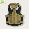 Tactical Dog Harness for Large Dogs Durable Military Style Dog Vest with Neoprene Lining Adjustable Pet Harness for Training Hiking Outdoor Activities