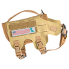 Hypalon Tactical Breathable No Pull Dog Harness Adjustable 