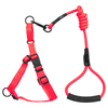 Useful Home Dog Supply Polyester Dog Harness Nylon Rope Dog Leash Set