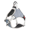 Bamboo Fiber No Pull Dog Harness with Lockable Plastic Buckle