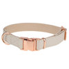Luxury Cute Micro-fiber Leather Pet Dog Collar
