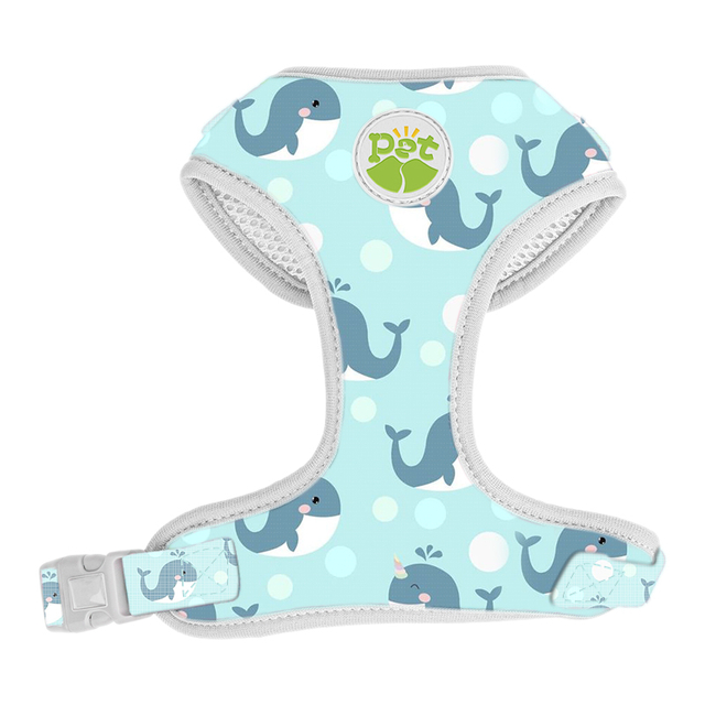 Neoprene Customized Pattern Dog Harness with Breathable Mesh