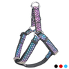 Adjustable Quick Wear Reflective Pattern Dog Harness