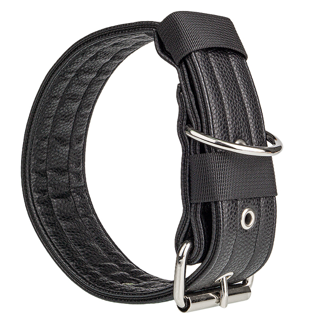 5cm Wide Large Breed Favorite PU Nylon Pet Dog Collar