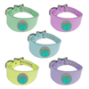 Micro-fiber Leather Whippet Pet Dog Collar