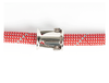 Updated Reflective Rope Nylon Dog Leash P Shape Training Lead with New Design Metal Lock