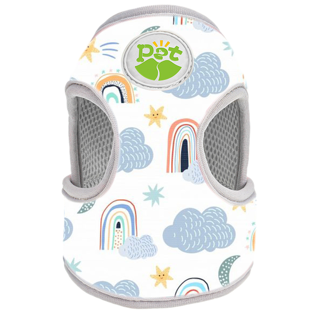 Special Design OEM Pattern Neoprene Dog Harness with Space Mesh Inner