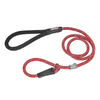 Updated Reflective Rope Nylon Dog Leash P Shape Training Lead with New Design Metal Lock