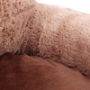 Velvet Cloth Surface Pet Dog Bed With Cotton Inside