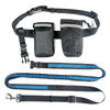 Hands Free Walking Pet Dog Leash with Elastic Strap Phone Holder
