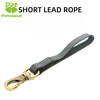 Petisland Genuine Leather Short Version Traffic Handle Lead Dog Leash For Walking Across Road