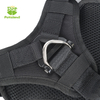 Petisland Tactical Dog Harness with Long Handle for Large Dogs Durable Adjustable No Pull Style Dog Vest