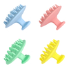 Dog Shower Use Plastic Pet Hair Brush Easy To Clean