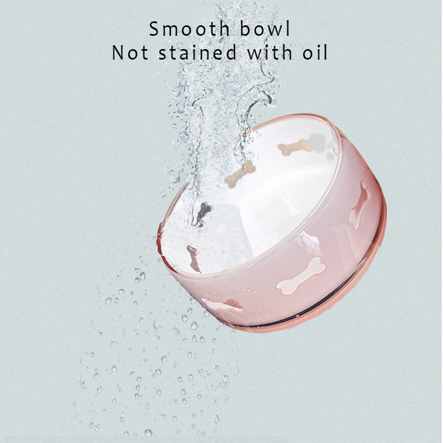 Crystal Plastic Anti-hot Dog Bowl