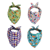 Festival Theme Pattern OEM Customized Polyester Soft Dog Bandana for Christmas