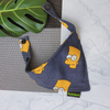 Cartoon Cute Pattern Polyester Cotton Dog Bandana