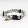 Comfortable Cotton Webbing Cat Collar with Little Bell