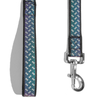 Reflective Pattern Nylon Neoprene Pet Dog Leash Night Use