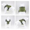 Plastic Buckle Tactical Dog Harness with 800D Oxford Cloth