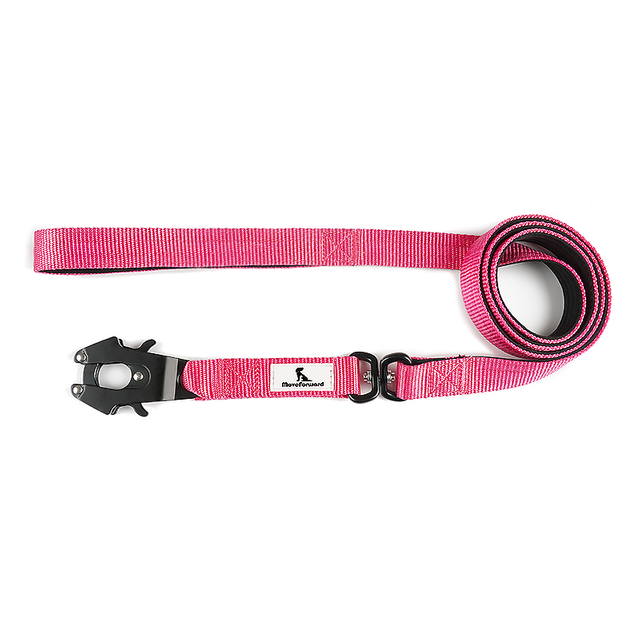 Aluminum Alloy Frog Clip Bull Dog Leash with 360 Swivel Buckle Outdoor Cool Design