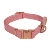 Tracking Collar Genuine Leather Pet Dog Collar with Air Tag GPS Holder