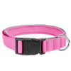 Thick Neoprene Padded Nylon Pet Dog Collar with Reflective Straps