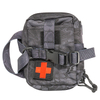 Large Dog Use Outdoor Tactical Dog Harness with Attached Bags First Aid Kit